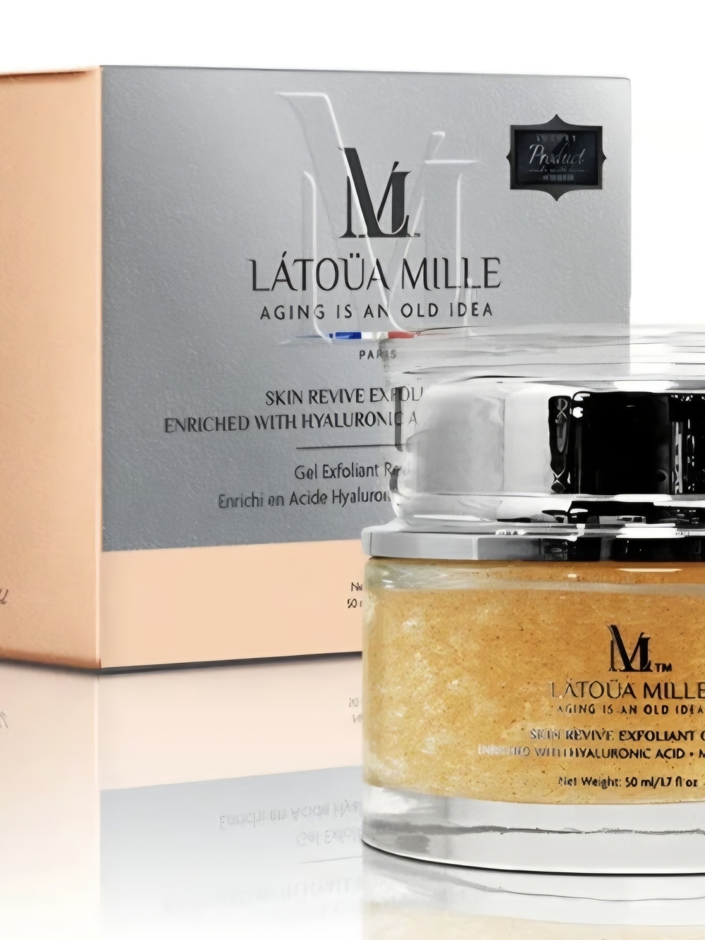 Skin Revive Exfoliant Gel — Peach & Gold